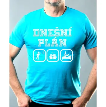 Pánská móda Šipky, dnešní plán. Bílý tisk - Pánské tričko Basic - Nejoblíbenější - 2XL