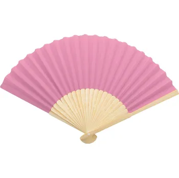 Karnevalový doplněk Bapper vějíř růžová