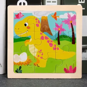 Puzzle Dřevěné puzzle pro nejmenší (S) - TYRANOSAURUS (Značka: SKXNIER)