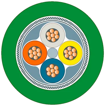 Síťový kabel IE FC TP kabel;2 x bez;vlečný řetěz;2x2;Cat5e;bez halogenů;PUR;odolný