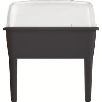 Květináč Prosperplast Sadbovač s víkem černá výška 77 cm 52 l