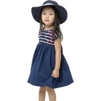 Dívčí šaty Winkiki Dívčí šaty Winkiki Love Paris tmavě modré