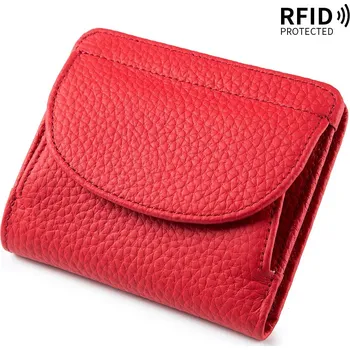 Peněženka Jednobarevná mini peněženka Barva (Varianta): Červená