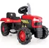 Dětské šlapadlo Dolu 10878050 velký šlapací traktor červený