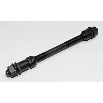 Náboj kola Osa zadní 9,5/175 komplet plná černá