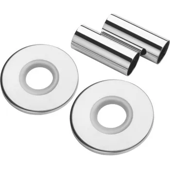 Radiátor CERANO - Krycí rozeta pro připojení radiátoru - chrom