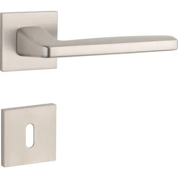 Dveřní kování AT - ERBA - HR 7S rozety BB, klika/klika NP - Nikl perla