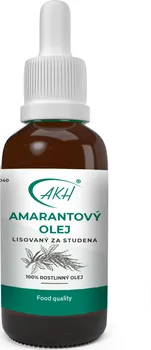 Rostlinný olej AKH Amarantový olej lisovaný za studena 30 ml