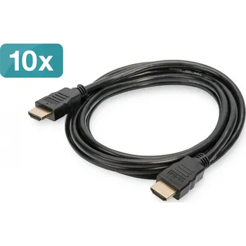 Video kabel Digitus AK-990920-020-S HDMI kabel 2 m HDMI Typ A (standardní) Černá