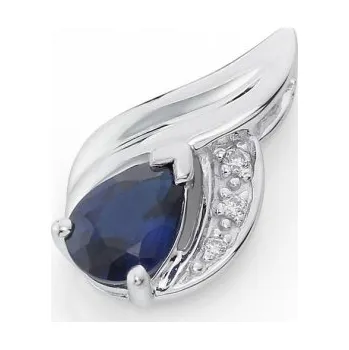 Přívěsek Gems Působivý přívěsek Roya bílé zlato