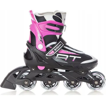 Kolečkové brusle Kolečkové inline brusle Raven Profession black/pink dámské Velikost bruslí: EU 31-35