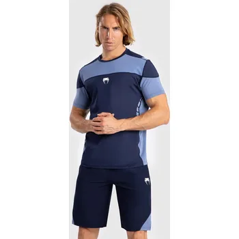 Pánské tričko Pánské funkční Dry-Tech tričko Venum Tempest - Navy Blue/Blue Velikost: L