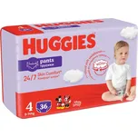 HUGGIES® Kalhotky plenkové Little Movers Pants 4 (9-14 kg), 36 ks
