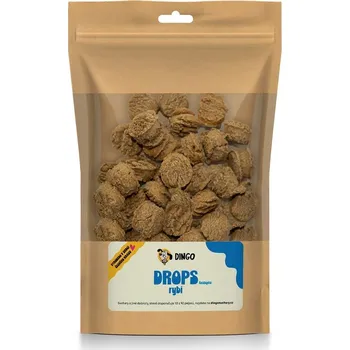 Pamlsek pro psa DINGO drops rybí bezlepkové, 250g