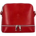 Dámská crosbody kabelka Vera Pelle Camilla - červená