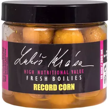 LK Baits Fresh Boilies Lukas Krasa Record Corn 14mm 150ml