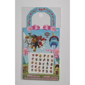 Nálepky na nehty - TLAPKOVÁ PATROLA 4 (Značka: TAKARA TOMY)