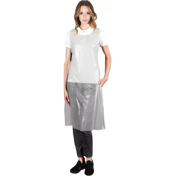 Pracovní zástěra Reis FOOL W zástěra bílá 100 KS 117x70