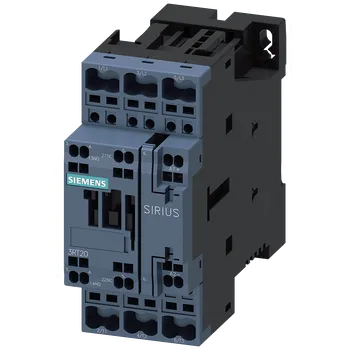 Stykač stykač, AC-3e, 32A/15kW/400V, 3pólový, DC 24V, 1 NO + 1 NC, pružinová svorka