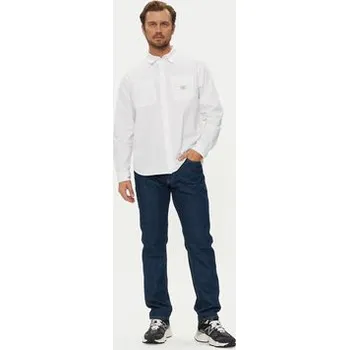 Pánská košile Guess Jeans Košile M4YH37 WGCF1 Bílá Regular Fit XXL