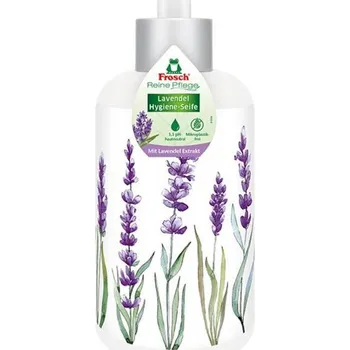 Nestandardní parfém Mydlo Frosch Sensitive, tekuté, levanduľa, s dávkovačom, 300 ml