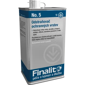 Čistič podlahy Finalit No. 5 Odstraňovač ochranných vrstev 1l