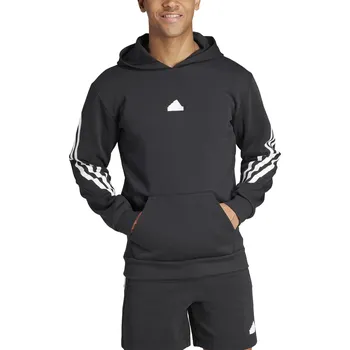 Pánské oblečení Mikina s kapucí adidas M FI 3S HD in1841 Velikost XL