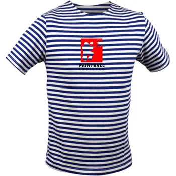 Pánská móda Paintball addicted - Triko na vodu - 2XL ( Prouhovaná )