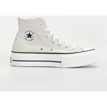 Dámská obuv Converse Chuck Taylor All Star Lift Hi (barely grey/white/black) 37.5, šedá