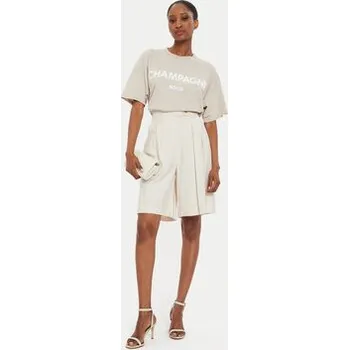 Pánské tričko ViCOLO T-Shirt RB0399 Béžová Regular Fit XL