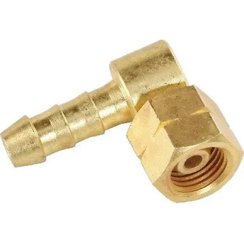 MEVA nátrubek pr.8mm s maticí G1/4"L, odbočka 10st., 4352