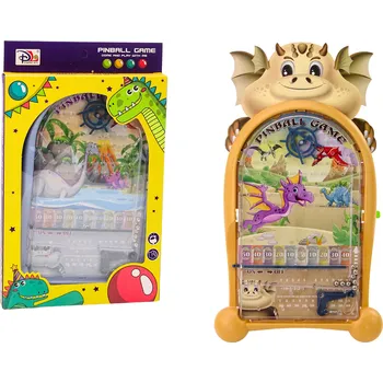 Desková hra Mamido Stolní hra zručnosti Pinball Dinosauři Drak béžový