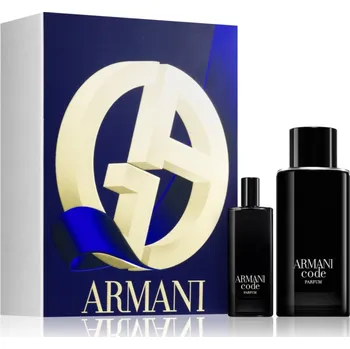 Giorgio Armani Code Homme EDP, 125 ml plnitelný flakon + EDP 15 ml