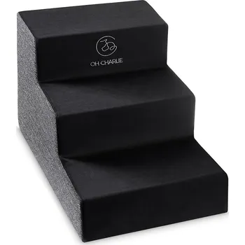 Pelíšek pro psa Schody pro psy Oh Charlie Benz černé Velikost: M