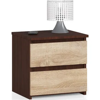 Noční stolek Noční stolek CL2 - wenge/dub sonoma