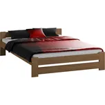 Postel Euro 160x200 masiv borovice Dub