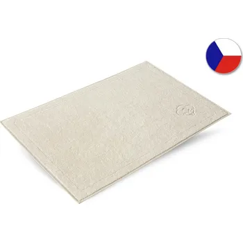 Koupelnová předložka Luxusní předložka do koupelny ORGANIC COTTON 750g Dreams natur 50x70