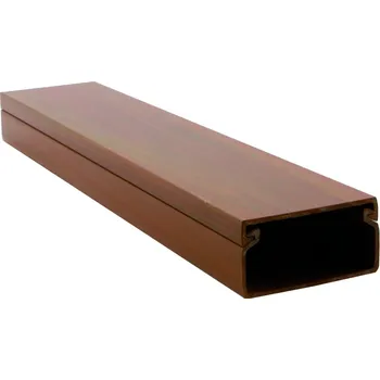 kabelová chránička lišta vkládací LV 100x40 8835 tmavé dřevo(24m/bal) délka 2m