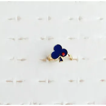 Prsten Nastavitelný prstýnek - ZLATÝ 37 - (S) (Značka: ZHEJIANG)