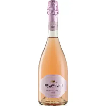 Víno Rocca Dei Forti Spumante Prosecco D.O.C. Rosé Millesimato Brut (šumivé růžové prosecco D.O.C., suché)