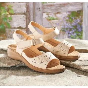 Dámské pantofle 3Pagen Sandály Ilse béžová 40