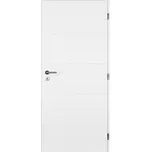 Interiérové dveře Doornite Quatro - lak Doornite bílá mat, pravé "80", zámek pro BB, voština