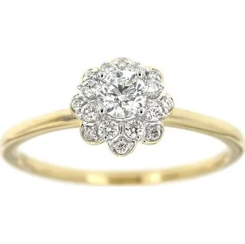 Prsten Zlatnictví U Kostela Diamantový prsten 32722ž 58 902272371