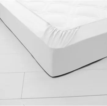 Prostěradlo Blancheporte Jednobarevné napínací prostěradlo zn. Colombine®, žerzej, hloubka rohů 40 cm bílá 90x190 cm