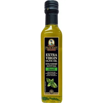 Rostlinný olej Franz Josef Kaiser Exclusive extra panenský olivový olej s příchutí bazalky 250 ml