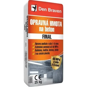 Stavební pojivo Den Braven Opravná hmota na beton Final