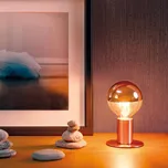 Paulmann LED zrcadlená E27 6,5W 827 G95 měď