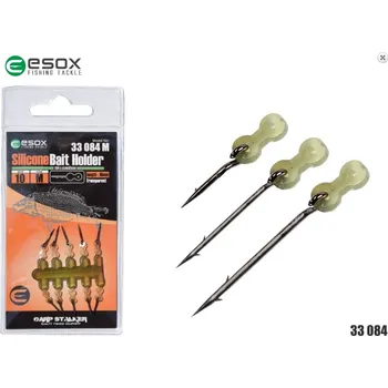 Rybářský háček ESOX Silicone Bait Holder