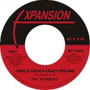 Zahraniční hudba SP Spinners: Love Is Such A Crazy Feeling / Got To Be Love 2016