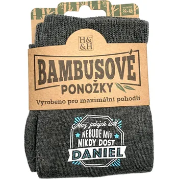 Pánské ponožky Albi Bambusové ponožky Daniel, velikost 39 - 46